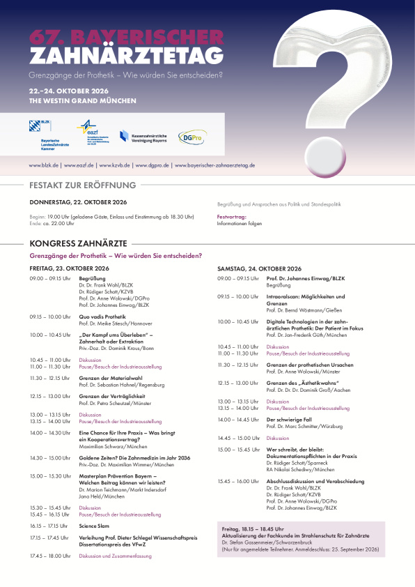 Programmheft-Vorschau, linke Seite