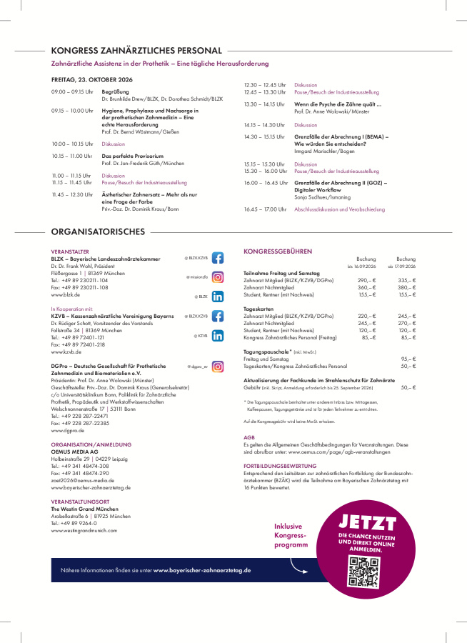 Programmheft-Vorschau, rechte Seite