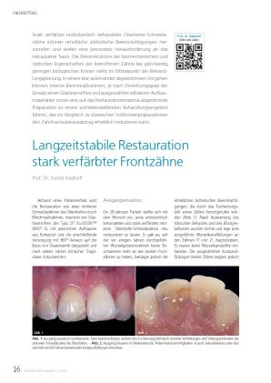 Endodontie Journal – ZWP online – das Nachrichtenportal für die  Dentalbranche